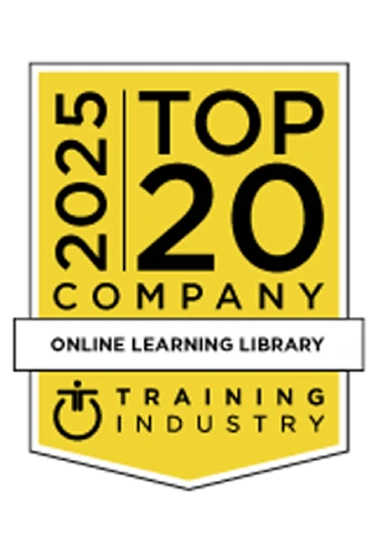 2025 Training Industry Top 20 Online Learning Library